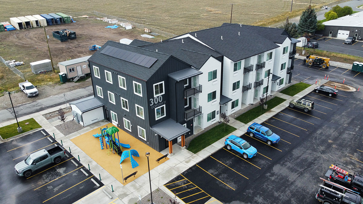 Multi-family residential construction by Golden Eagle Construction